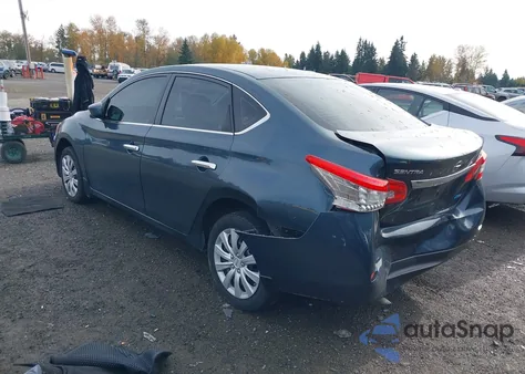 2014 Nissan Sentra S from USA, damaged, VIN 3N1AB7AP7EY278798